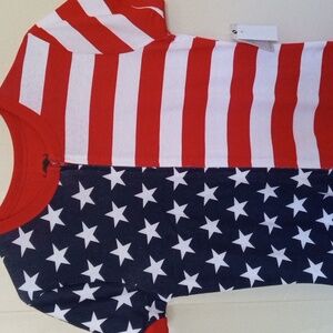 Brand New UNDER DISGUISE Patriotic Jumpsuit Sleepwear